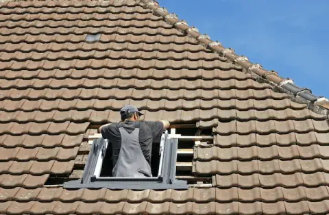 Pose de velux - Foussignac